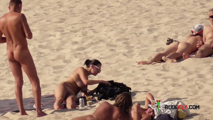 Being naked and hot gets a teen naturist attention