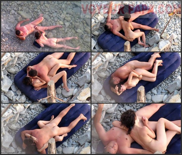 Voyeur beach sex